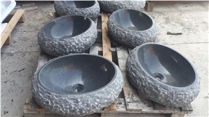 Marble Stone Vessel Sinks Bianco Carrara Oval Sink for Bathroom Sink