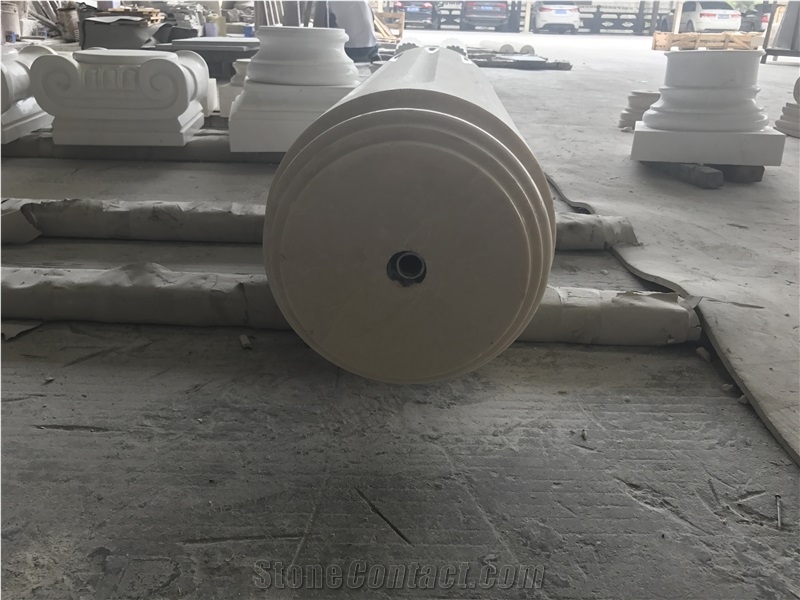 Natural Stone Granite Column Base, Roman Column