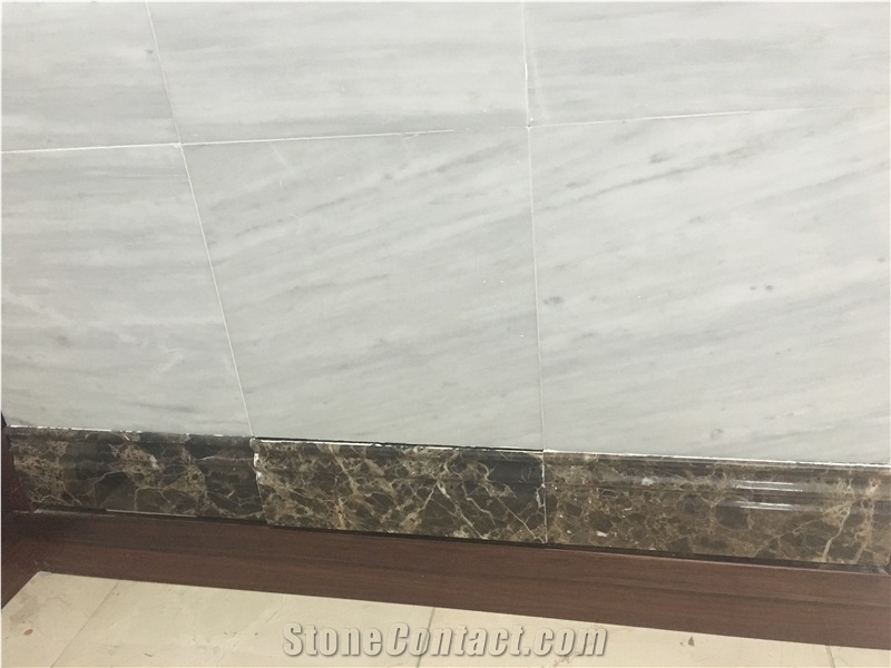 Popular Design Light Emperador Chair Rail Marble Linear, Interior Building Stone Border