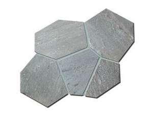 Slate Flagstone Pattern, Slate Tiles for Floor Covering, Wall Cladding Use, Natural Split Finish Slate Flagstone Pattern, Slate Tiles for Floor Covering, Wall Cladding Use, Natural Split Finish