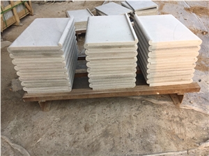 White Quartzite Cut to Size for Swimming Pool, Quartzite Tiles