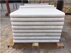 White Quartzite Cut to Size for Swimming Pool, Quartzite Tiles