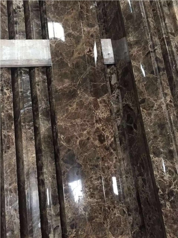 Whosale Light Emperador Marble Linear Stone Border, Interior Building Stone Border
