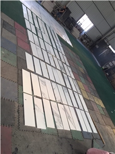 Wooden Grey Marble Pillar, Architectural Column Cladding Tiles