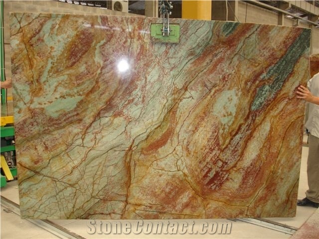 Louise Green Quartzite Block, Brazil Green Quartzite