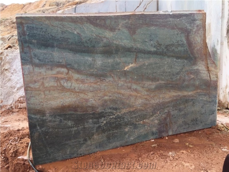 Louise Green Quartzite Block, Brazil Green Quartzite