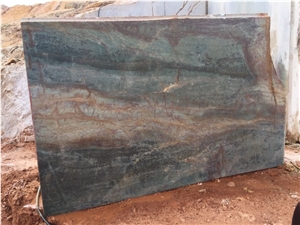 Louise Green Quartzite Block, Brazil Green Quartzite