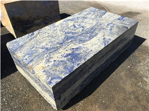 Sodalite Royal Blue Marble Block