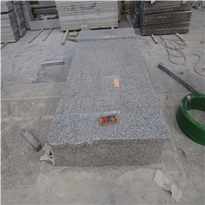 China Cheap G623 Polished Tombstones,Headstones, Monuments,Mountain Silver Light Crystal Grey Granite,Hungray Style Single,Cemetery Funeral Gravestone
