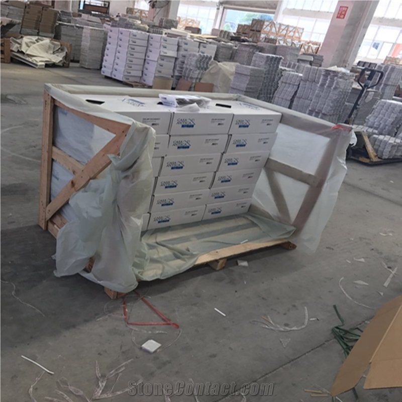 Italian Bianco White Marble Mosaic Pattern,Wall Decoration Tiles