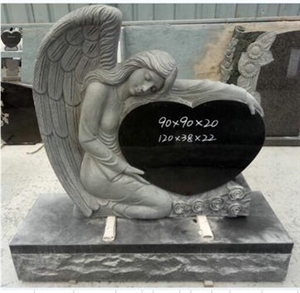 China Shanxi Black Granite Carved Rose Heart Shaped Angel Monuments,Granite Tombstone Design,Cheap Headstones Price China Shanxi Black Granite Carved Rose Heart Shaped Angel Monuments,Granite Tombstone Design,Cheap Headstones Price