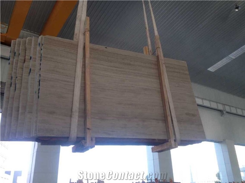 Chinese Quarry Factory Direct Grey Wood Grain Polishing Big Marble Slab, Grey Wood Vein Marble Tiles for Wall Cladding, Flooring Tiles