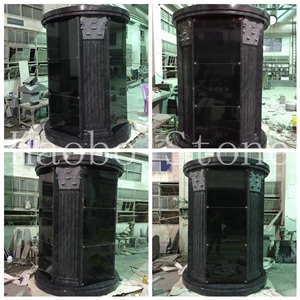 High Quality China Quarry Natural Stone Granite Heart Shaped Carved Rose Headstone for Cemetery Factory Cheap Price Slab Gravestones Unique Monument