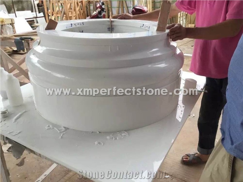 Crystallized Stone Clolumns,Nano Glass Stone Columns,Artificial Stone Columns