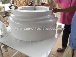 Crystallized Stone Clolumns,Nano Glass Stone Columns,Artificial Stone Columns