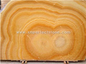Honey Yellow Onyx Slabs & Tiles, Onyx Wall Covering, Onyx Floor Covering