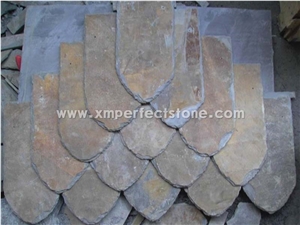 Rusty Slate Roof Tiles/Chinese Rusty Roofing Slate Tiles/Tile Roof Natural Split
