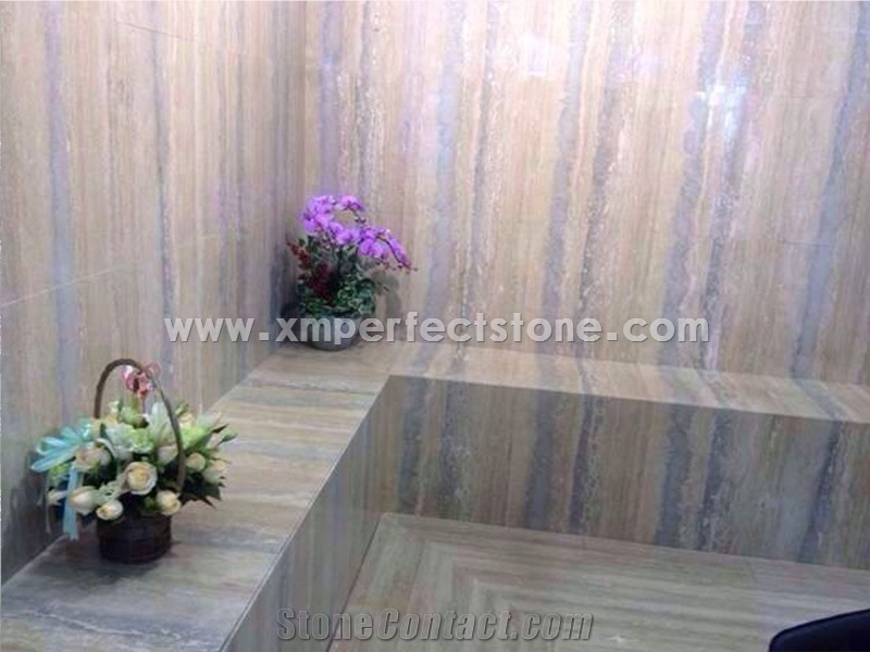 Travertino Silver, Italy Grey Travertine,Silvestro Travertino Silver Tiles & Slabs, Grey Travertine Floor Tiles, Wall Tiles