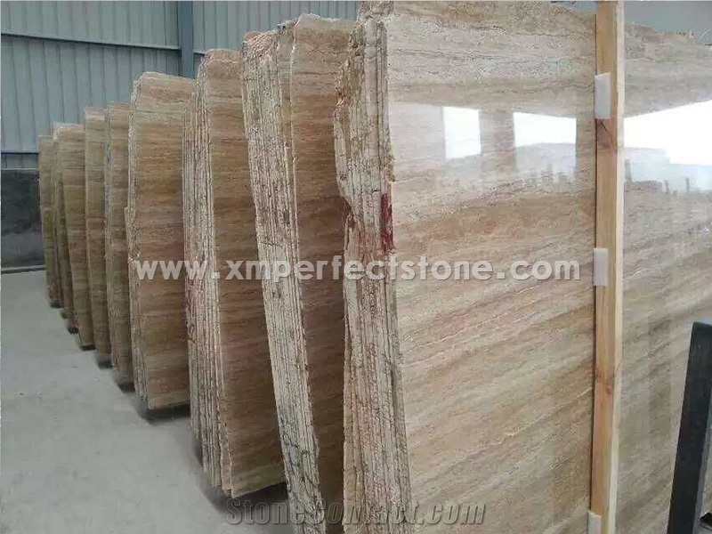 Wooden Veins Travertine Slab, Tiles,Silvestro Travertino Silver Tiles & Slabs, Grey Travertine Floor Tiles, Wall Tiles