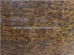 Yellow Tiger Eyes,Semi Precious Stone Panels,Tiger Eyes Luxury Material Slabs&Tiles