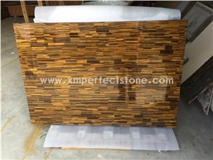 Yellow Tiger Eyes,Semi Precious Stone Panels,Tiger Eyes Luxury Material Slabs&Tiles