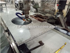 Zp G623 Granite Bathroom Vanity Top,Eased Edge Vanity Top,New G603 Vanity Tops with One Sink Cut