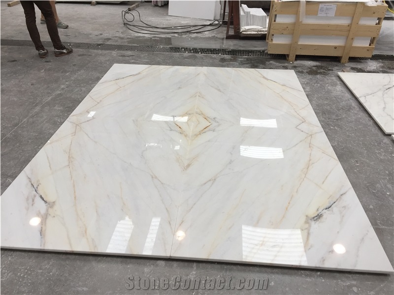 Calacatta Gold Marble Slabs & Tiles