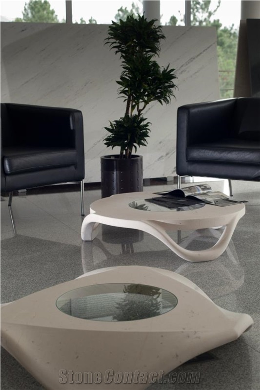 Limestone Custom Design Coffee Table