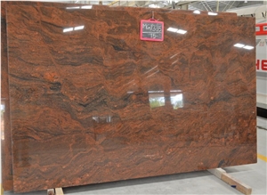 Red Granite Tiles & Slabs, Multicolor Red Granite