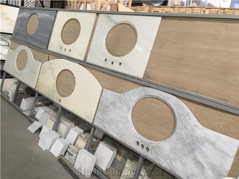 China Factory Of Various Vanity Tops Standard Shapes
