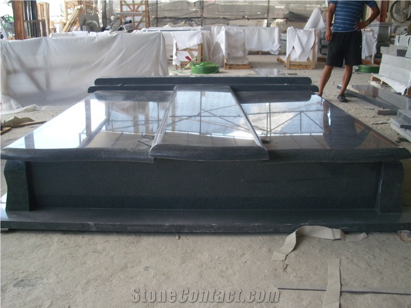 China Impala Granite Monument-Padang Dark Granite Monuments-Pandang G654 Beida Black Tombstone for European Gravestone-Headstone-Gravemarker-Cemetery
