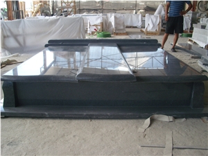 China Impala Granite Monument-Padang Dark Granite Monuments-Pandang G654 Beida Black Tombstone for European Gravestone-Headstone-Gravemarker-Cemetery