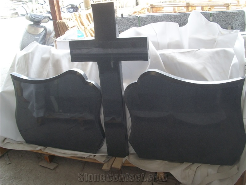 China Impala Granite Monument-Padang Dark Granite Monuments-Pandang G654 Beida Black Tombstone for European Gravestone-Headstone-Gravemarker-Cemetery