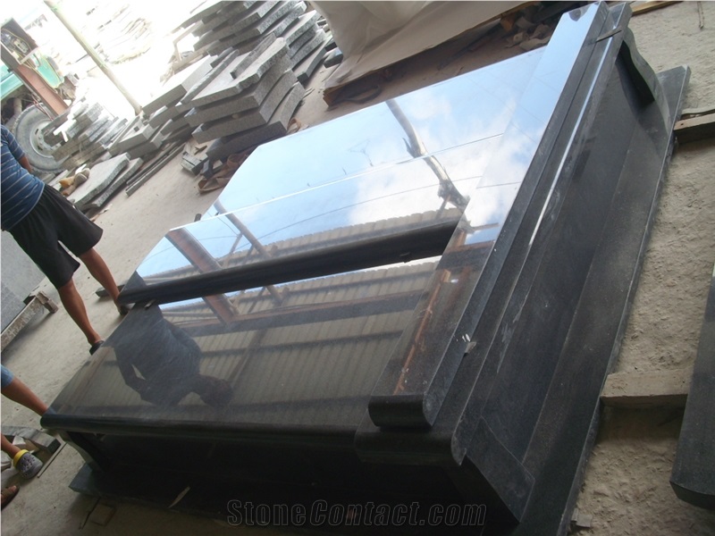 China Impala Granite Monument-Padang Dark Granite Monuments-Pandang G654 Beida Black Tombstone for European Gravestone-Headstone-Gravemarker-Cemetery