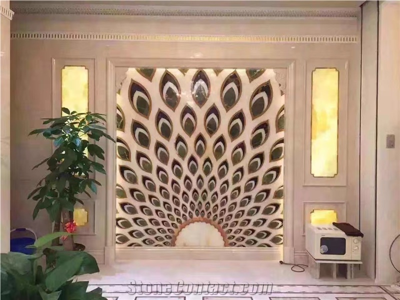 Gray Marble Cnc Walling, Grey Marble Walling-3d Bakground Wall Cystalized Stone Wallings-Acided Finished Panels-Facades-Decorated Tils