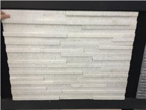 White Cream Coco Quartzite Culture Stone-Wall Cladding Coverings