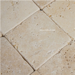 Classic Light Tumbled Travertine, Travertine Slabs & Tiles