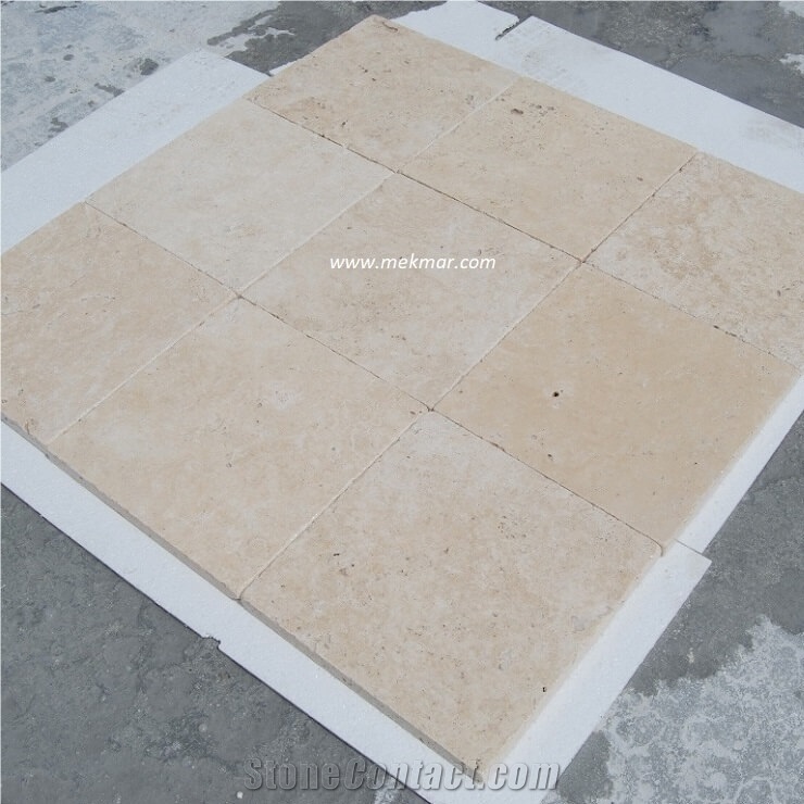 Classic Light Tumbled Travertine, Travertine Slabs & Tiles