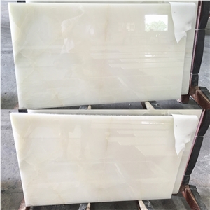 Backlit Pure White Onyx Tile Crystal White Onyx Tile Snow White Onyx Tile Absolute White Onyx Tile