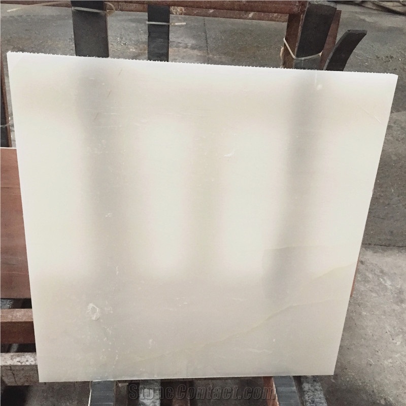 Backlit Pure White Onyx Tile Crystal White Onyx Tile Snow White Onyx Tile Absolute White Onyx Tile