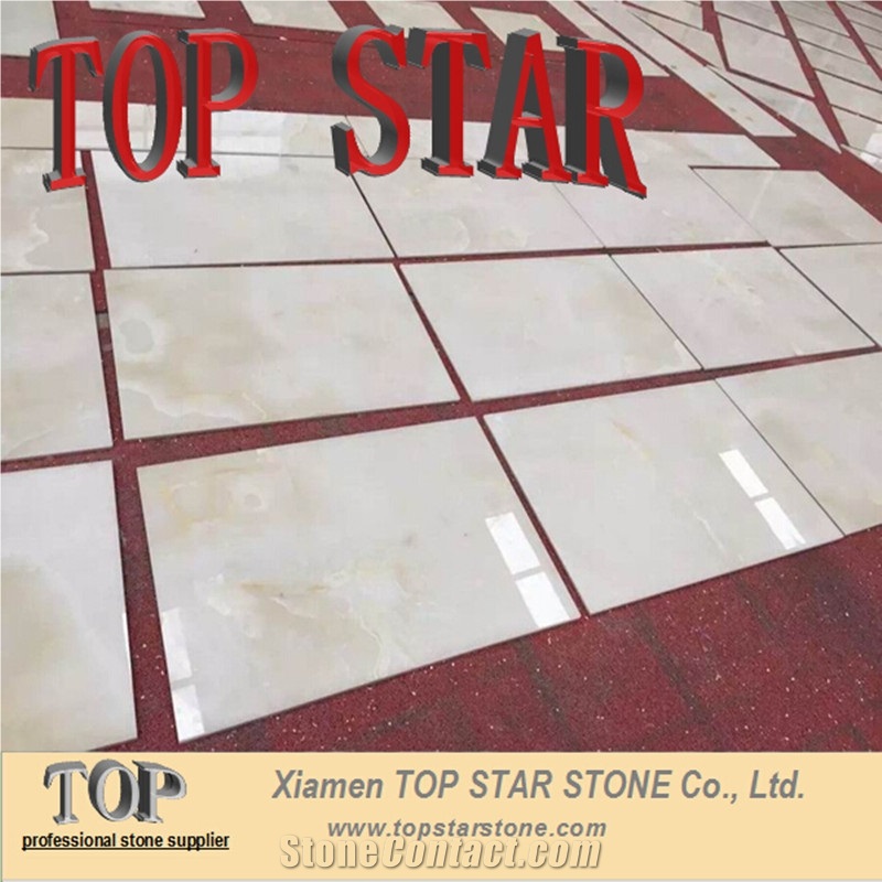 Polished Backlit Onyx Slabs, Naghadeh White Onyx Slab, Persian White Onyx Big Slabs,Snow White Onix Onice Slab,Gold White Onix Slab