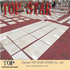 Polished Backlit Onyx Slabs, Naghadeh White Onyx Slab, Persian White Onyx Big Slabs,Snow White Onix Onice Slab,Gold White Onix Slab