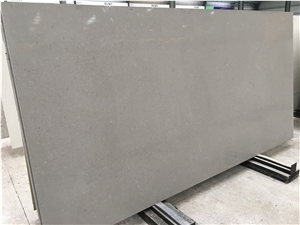 Artificial Quartz Stone Couldy Grey Quartz Stone Solid Surfaces Polished Slabs & Tiles Engineered Stone for Hotel Kitchen Bathroom Counter Top