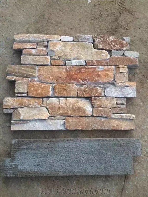 Cement Culture Stone, Wall Cladding , Exposed Wall Stone, Flexible Stone Veneer, Split Face Culture Stone