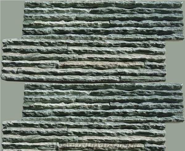 Green Peak Stone Green Slate Ledger Stone ,Wall Decor Stone China Culture Stone