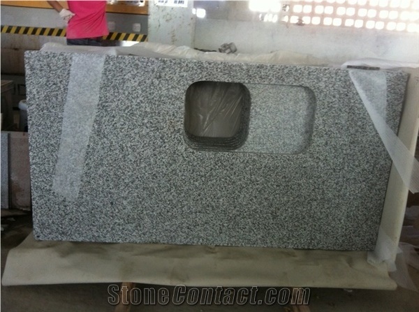 Hubei G603 Padang Light Grey Granite,Sesame White,Bianco White Granite Kitchen Countertops,Kitchen Island,Bench Tops,Bar Top,Kitchen Worktops