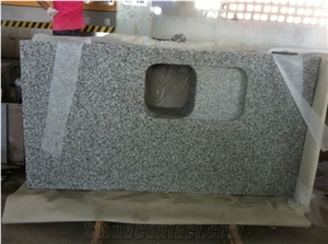 Hubei G603 Padang Light Grey Granite,Sesame White,Bianco White Granite Kitchen Countertops,Kitchen Island,Bench Tops,Bar Top,Kitchen Worktops
