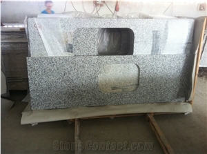 Hubei G603 Padang Light Grey Granite,Sesame White,Bianco White Granite Kitchen Countertops,Kitchen Island,Bench Tops,Bar Top,Kitchen Worktops