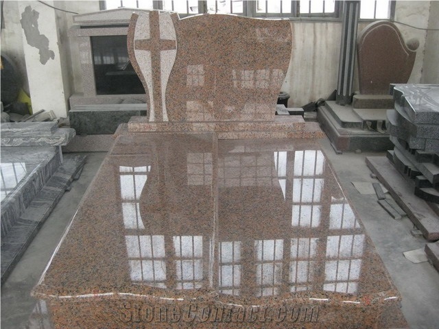 Monuments , Granite Gravestone , Granite Stone Tombstone and Headstone , European and Poland Russian Style Gravestones