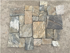 Random Shape Ledgestone, Stacked Stone, Culture Stone , Floor Decor and Wall Decor, Exposed Wall Stone. Flexible Stone Veneer